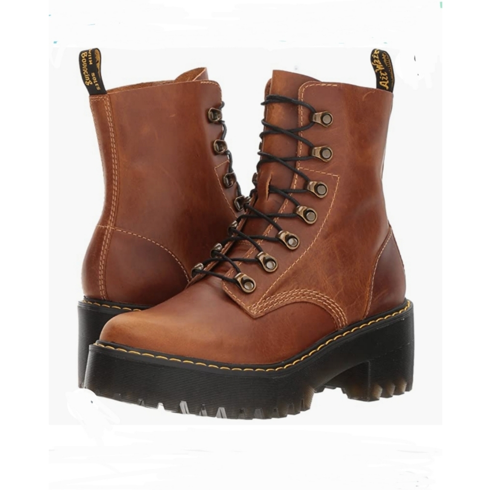 HOLD Dr. Martens Leona Platform Boot